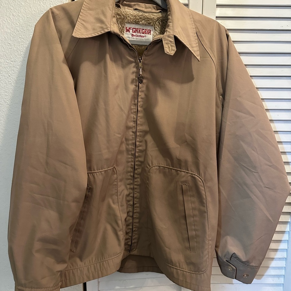 McGregor Beige Jacket with Fleece Lining